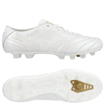MIZUNO MORELIA II PROTO ULTRA LIGHT MADE IN JAPAN FG/AG - WHITE LIMITED EDITION