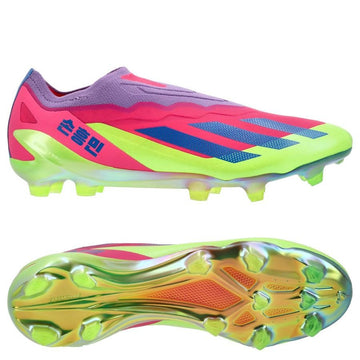 adidas X Crazyfast .1 FG Laceless Korean Nights Son - Lucid Lemon/Royal Blue/Pink LIMITED EDITION