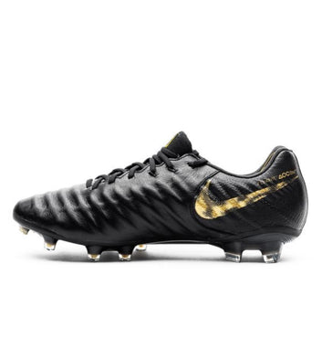 Nike Tiempo Legend 7 Elite FG Black Lux - Black/Metallic Vivid Gold