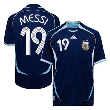 ARGENTINA AWAY SHIRT 2006 MESSI 19