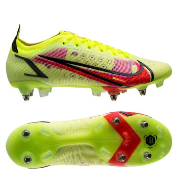 NIKE MERCURIAL VAPOR 14 ELITE SG-PRO ANTI-CLOG MOTIVATION - VOLT/BRIGHT
