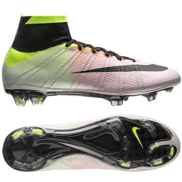 NIKE MERCURIAL SUPERFLY FG WHITE/BLACK/VOLT
