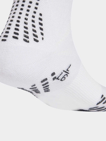 ADIDAS Football Grip Printed
Performance Light crew socks White