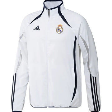 REAL MADRID TRAINING JACKET WOVEN TEAMGEIST - WHITE/NAVY